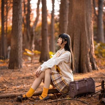 汉服模特