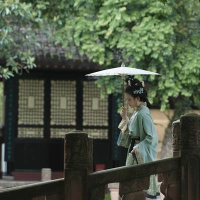 森系模特