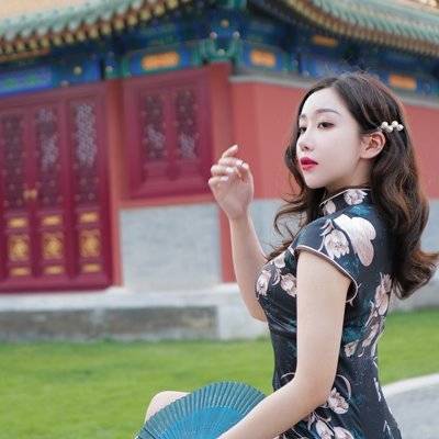 旗袍模特