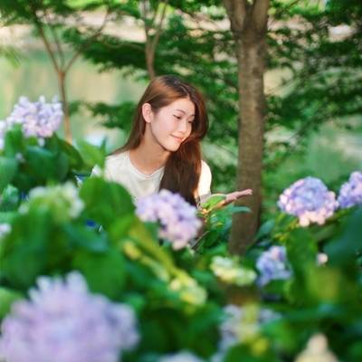 森系模特