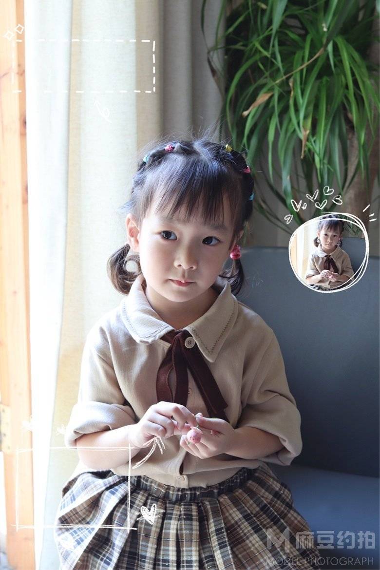 儿童摄影模特