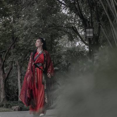 汉服模特
