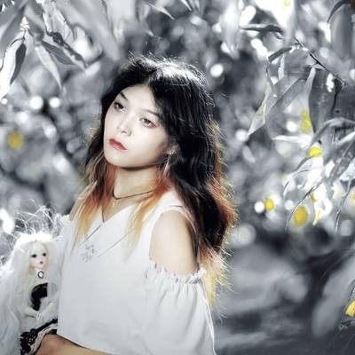森系模特