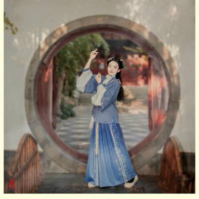 汉服模特
