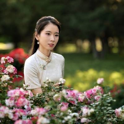 旗袍模特
