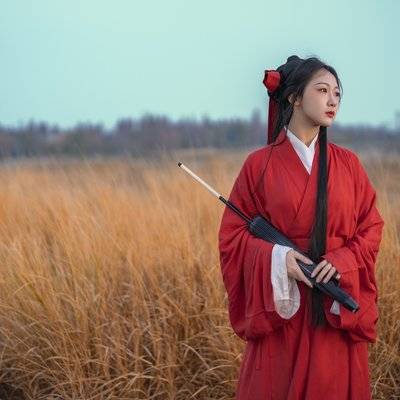 汉服模特