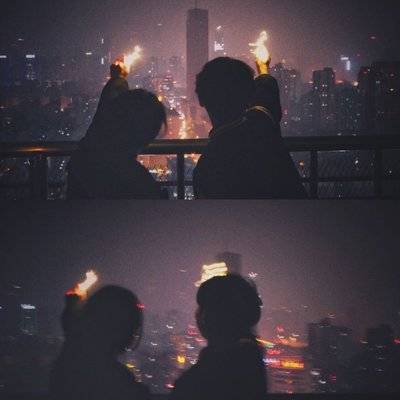 情侣模特