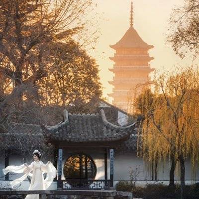 汉服模特