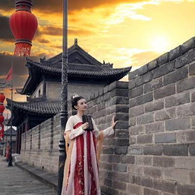 汉服模特