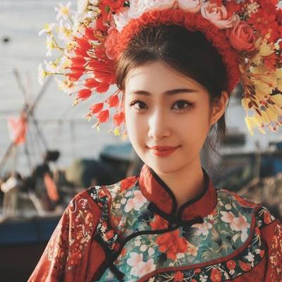 汉服模特