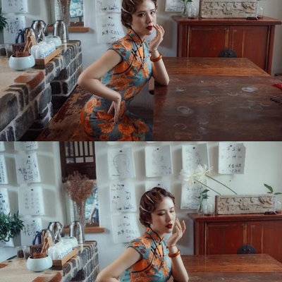 汉服模特