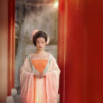 汉服模特