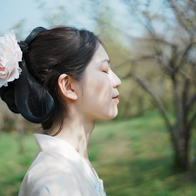 森系模特
