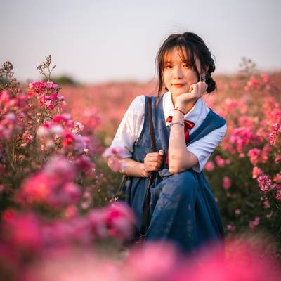 森系模特