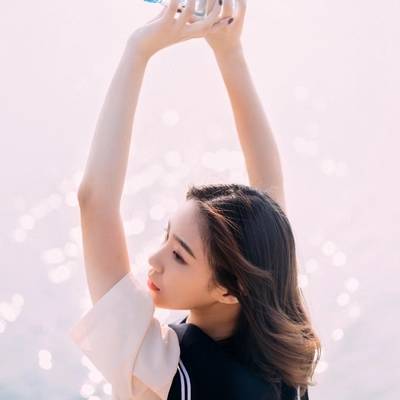 黑白模特