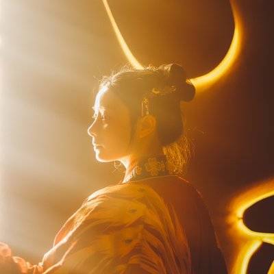 汉服模特