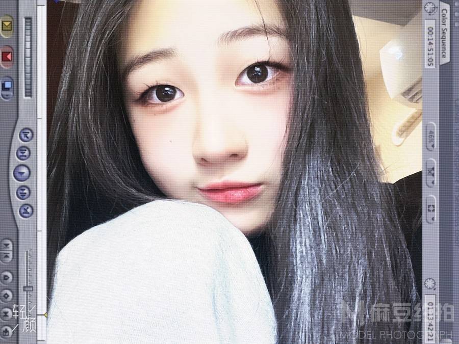胶片模特