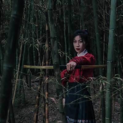 森系模特