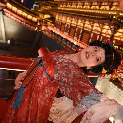 汉服模特
