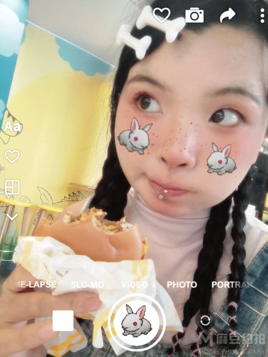 胶片模特