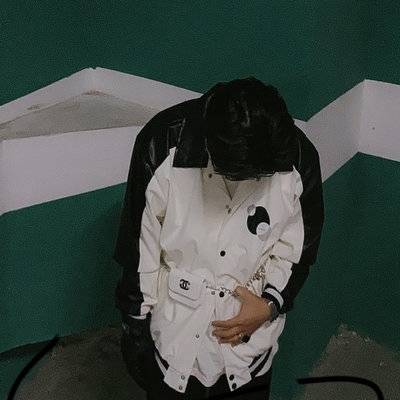 黑白模特