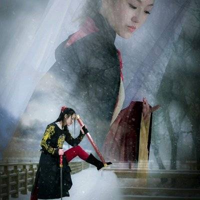汉服模特