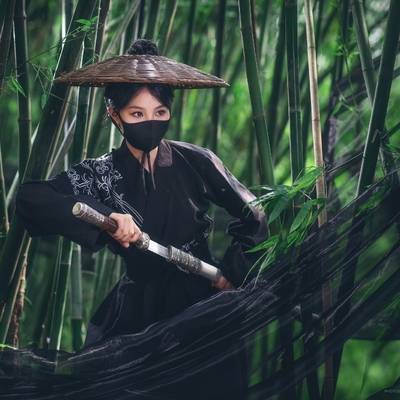 森系模特