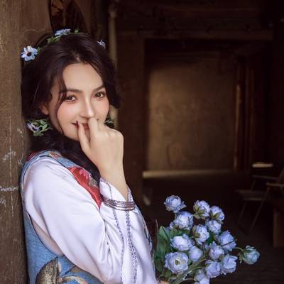 森系模特
