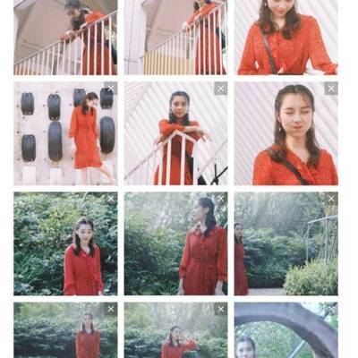 森系模特