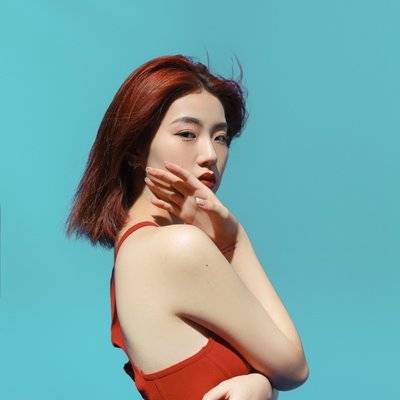 黑白模特