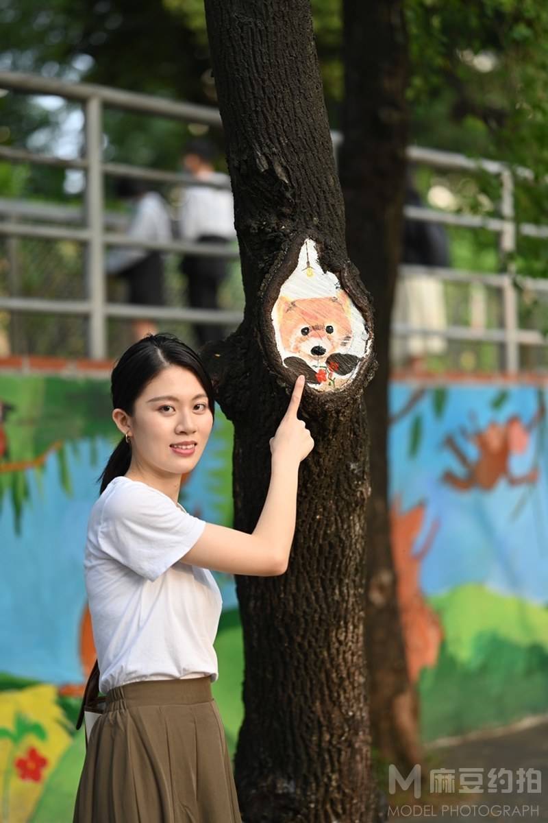 森系模特