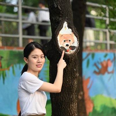 森系模特