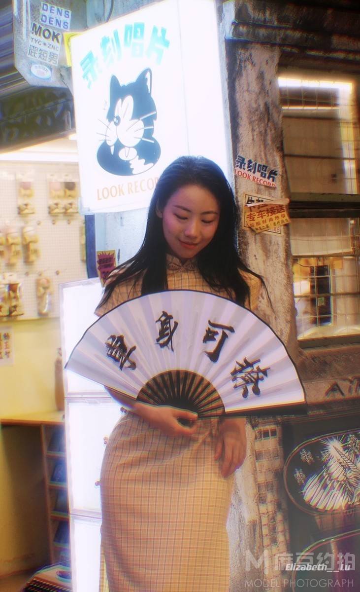 旗袍模特