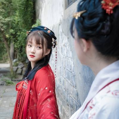 汉服模特