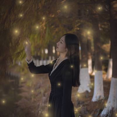 森系模特