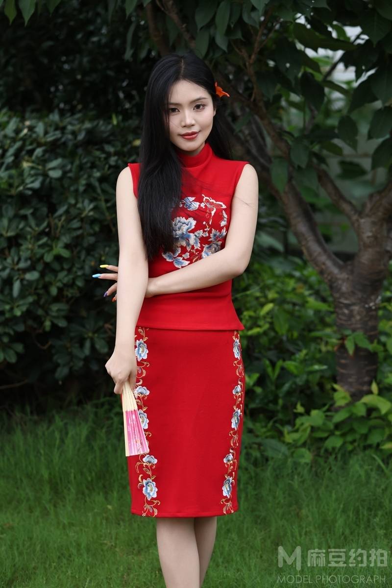 森系模特
