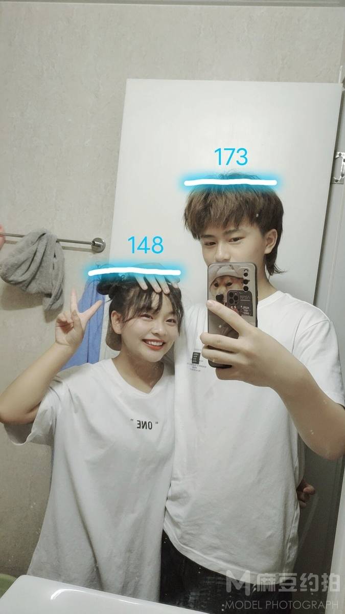 情侣模特