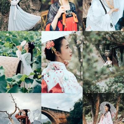 汉服模特