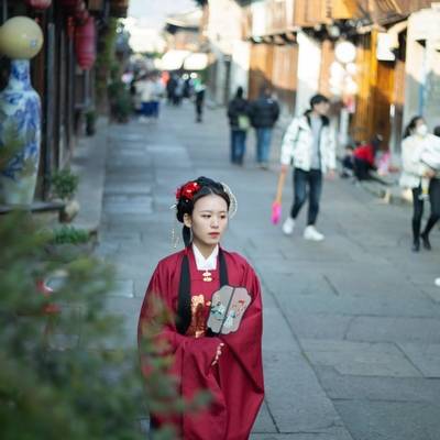 汉服模特