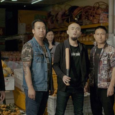 黑白模特