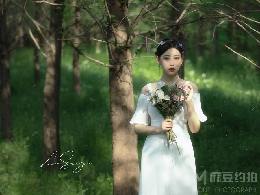 森系模特