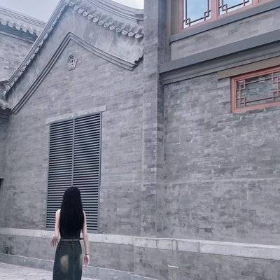 黑白模特