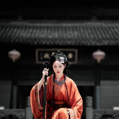 汉服模特