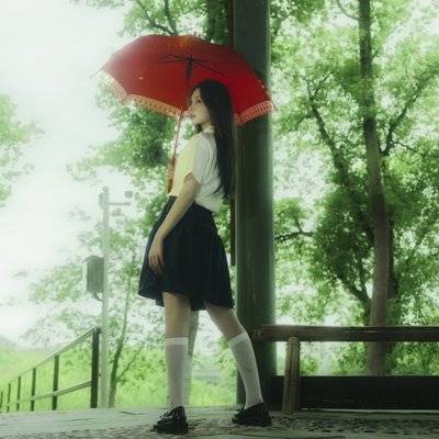 森系模特