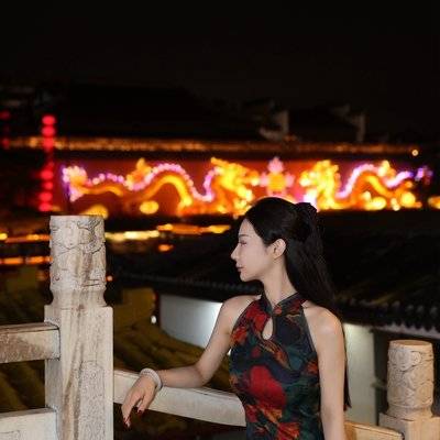 旗袍模特