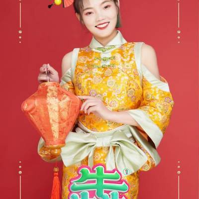 旗袍模特