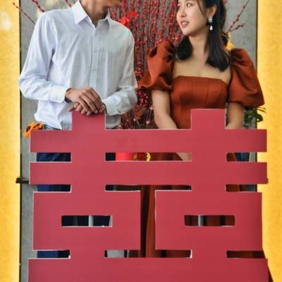 情侣模特