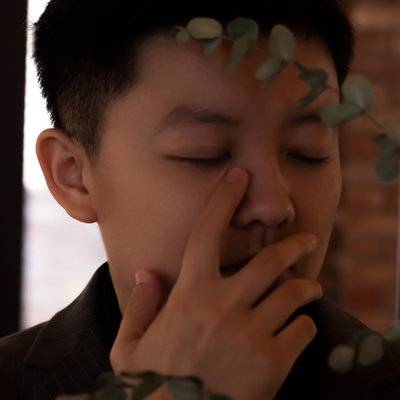 黑白模特