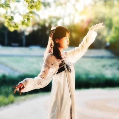 汉服模特