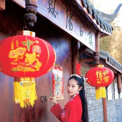 汉服模特